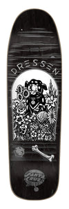 TABLA "DRESSEN PUP SHAPED 9.30in x 32.36in SANTA CRUZ DECKS"