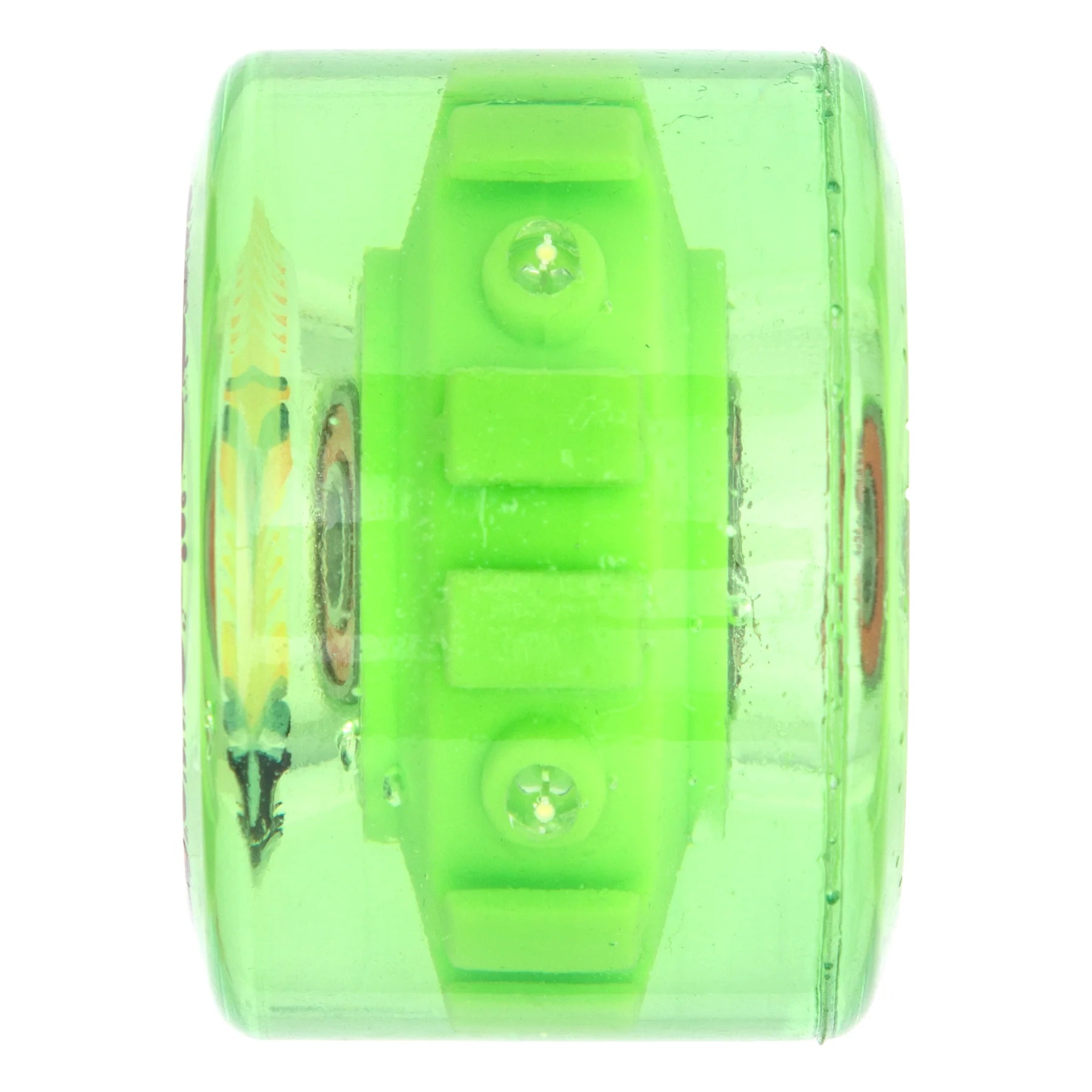 Llantas "66mm Angler Light Ups  OG Slime Neon Green 78a Slime Balls Wheels"