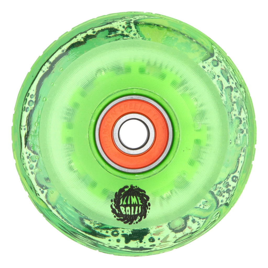 Llantas "66mm Angler Light Ups  OG Slime Neon Green 78a Slime Balls Wheels"