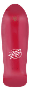 Tabla "OBrien Reaper Reissue 9.85in x 30in Santa Cruz  pink Decks"