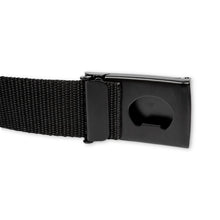 Cinturon "Flame Belt (W/ Buckle Bottle Opener) Black Belt"