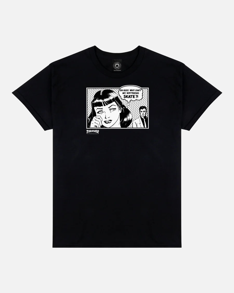 Playera "Boyfriend Black T-Shirt"