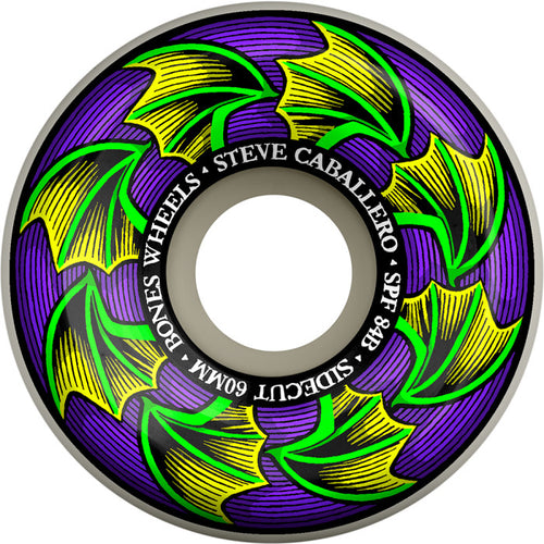 LLANTAS CABALLERO BAT WINGS 60 SIDECUTS SKATEPARK FORMULA 84B 4PK