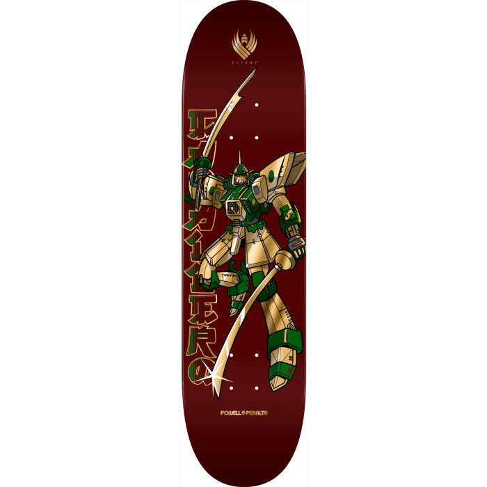 Tabla " PP PRO FLIGHT 243 8.25 K20 CAB GUNDAM BURGUNDY GOLD FOIL"