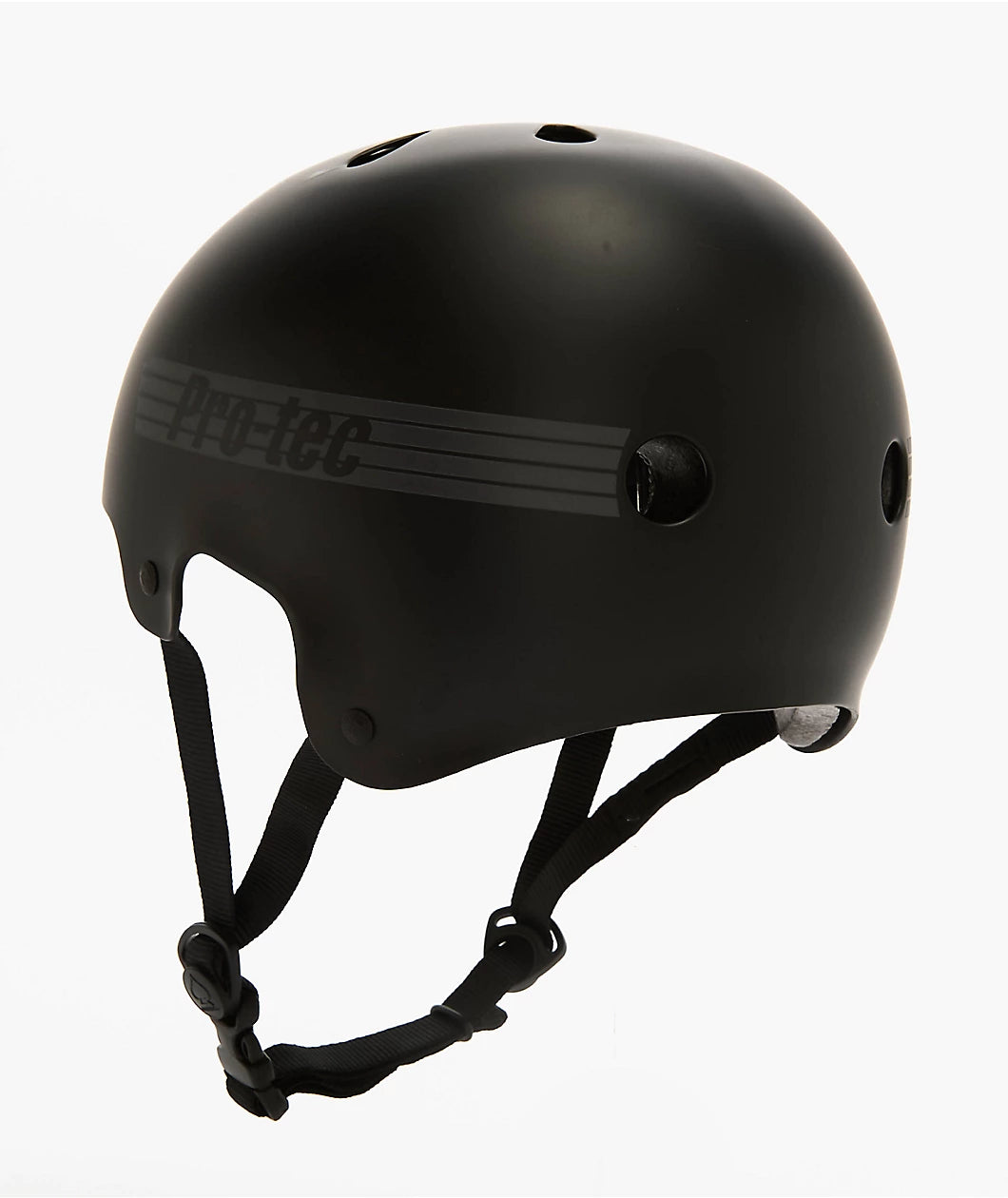 Casco "Old school cert helmet " Black Matte "