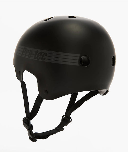 Casco "Old school cert helmet " Black Matte "