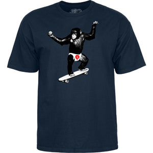 Playera "T-SH PP Skate Chimp Navy "