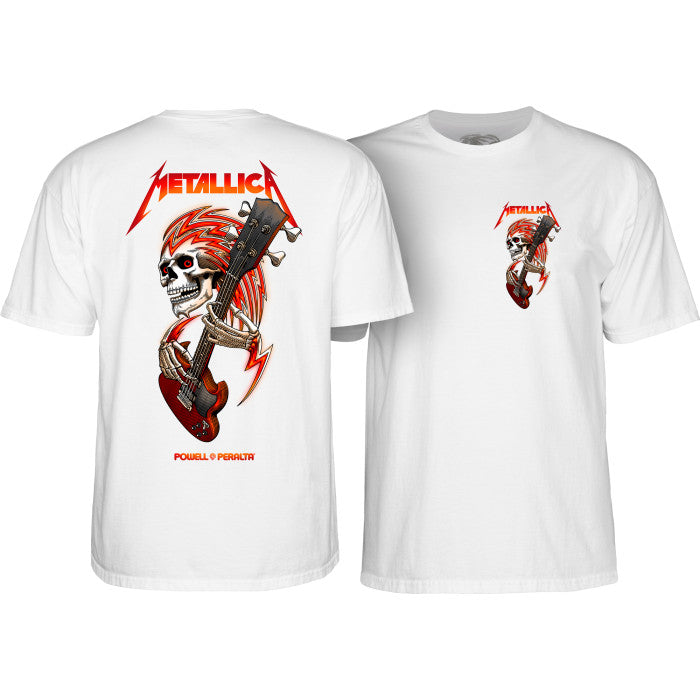 Playera "T-SH Metallica Collab White "