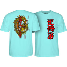 Playera "T-SH PP Steve Caballero Ban This Teal Ice "