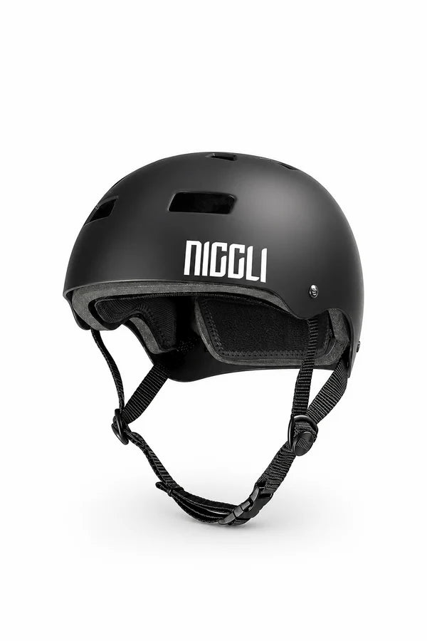 Casco niggli negro mate pro: M