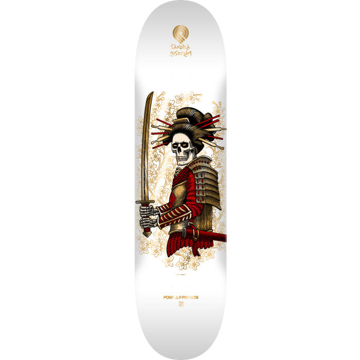 Tablas " PP PRO 7-PLY 242 8 K20 SAKURA YOSOZUMI ONNA-BUGEISHA WHITE / GOLD"