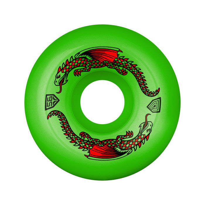 Llantas "WL PP DRAGON FORMULA 56X36MM 93A GREEN 4PK"