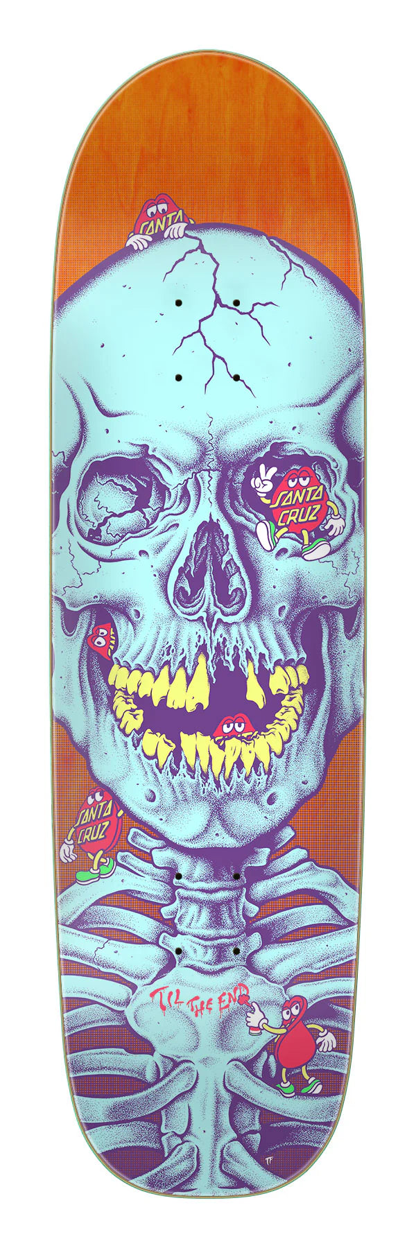 Tabla "Dot Dudes FeelBase 8.5in x 31.1in Santa Cruz Decks"