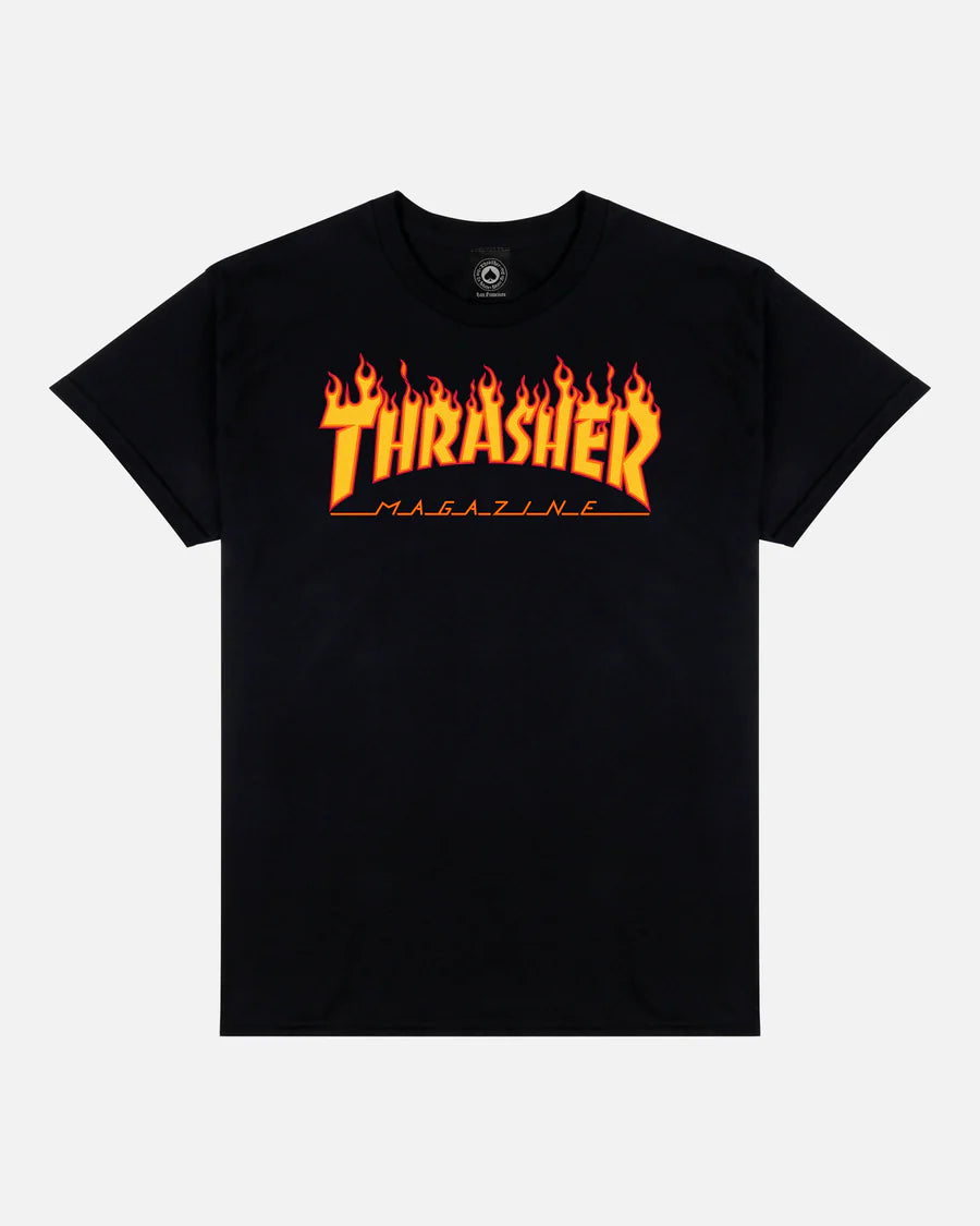 T shirt flames discount