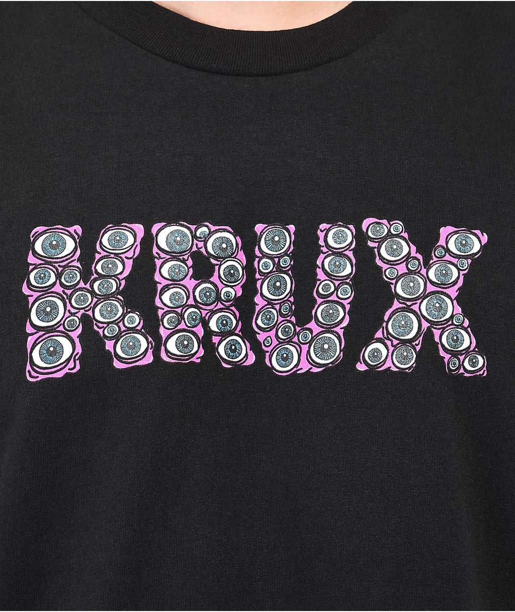 Playera "FOS Eyeballs S/S Regular T-Shirt Black Mens Krux"