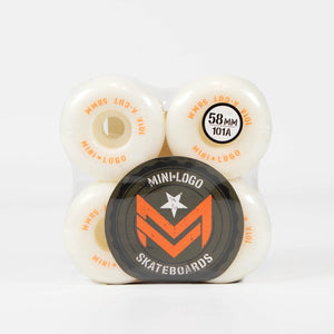 Llantas "WHL MINI LOGO A-CUT 58mm x 101"