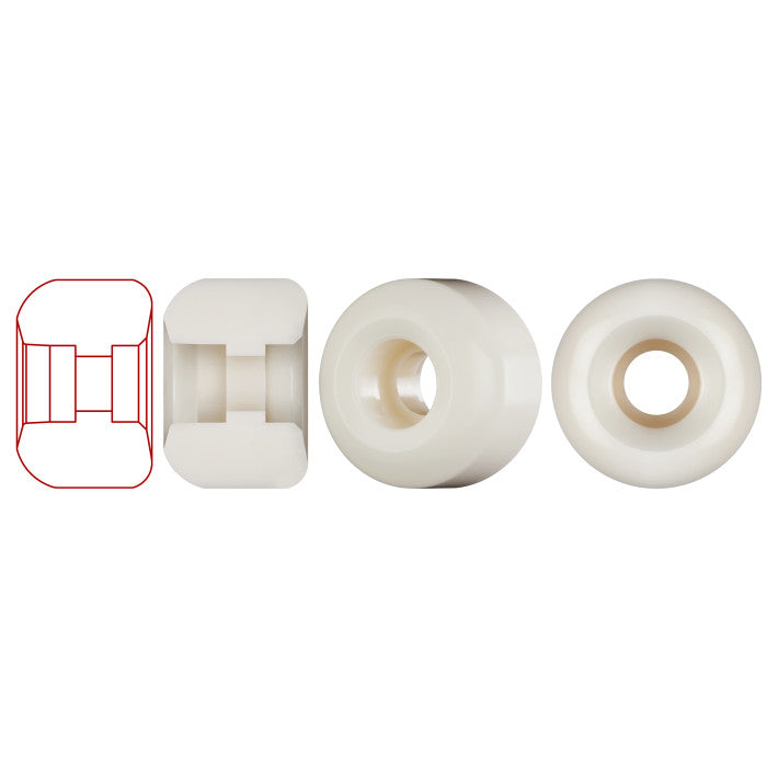 LLANTAS Powell Peralta Nano Cubic Dragon Formula Skateboard Wheels 52mm x 36mm 93A