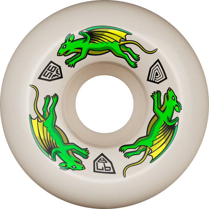 LLANTAS PP DRAGON FORMULA NANO RAT 56X39MM 97A OFF WHITE 4PK A2