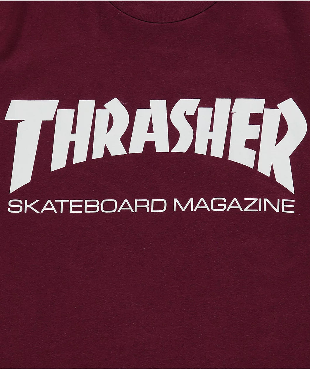 Playera "Skate Mag Maroon Girls T-Shirt"