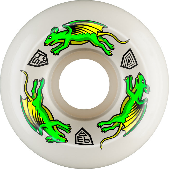 LLANTAS PP DRAGON FORMULA NANO RAT 54X39MM 93A OFF WHITE 4PK A2