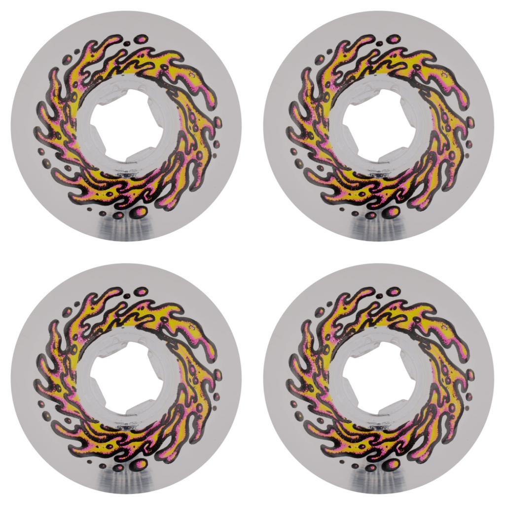 Llantas "54mm Mirror Vomits Clear 99a Slime Balls Wheels"