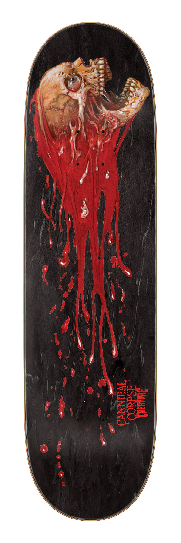 Tabla creature 8.53in Cannibal Corpse Skull & Blood