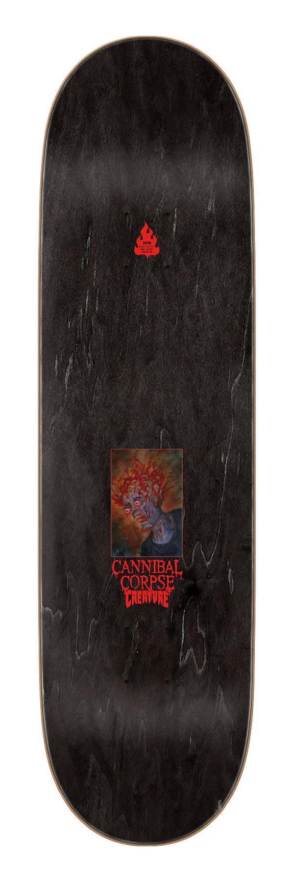 Tabla creature 8.53in Cannibal Corpse Skull & Blood