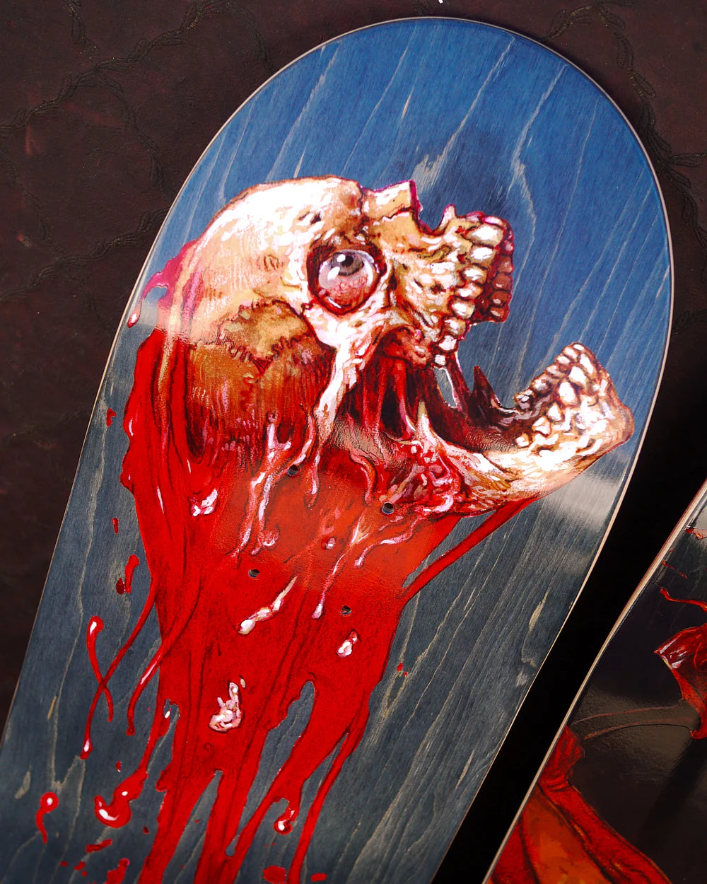 Tabla creature 8.53in Cannibal Corpse Skull & Blood