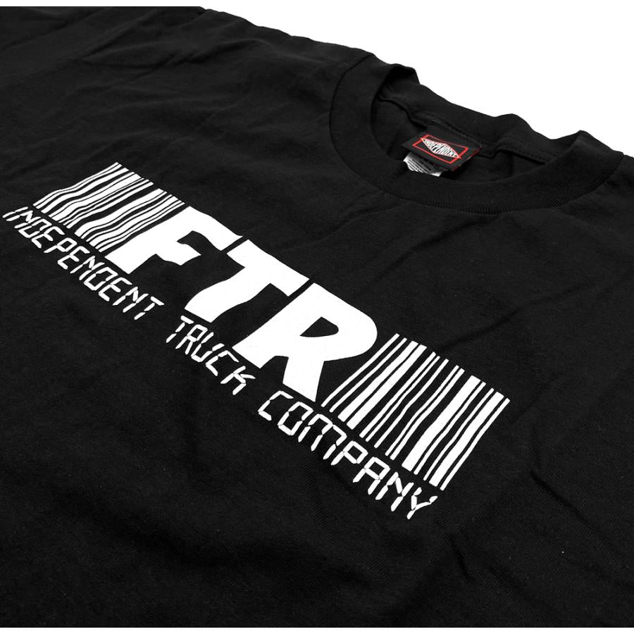 Playera "FTR Barcode S/S Regular T-Shirt Black Mens Independent"