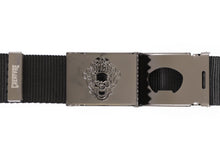 Cinturon "Bonehead Flame Web Belt Black os Unisex Creature "