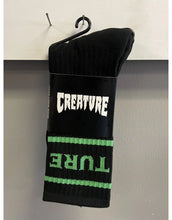 Calcetas "Burnoutz Crew Socks Black 9-11 1 Pair Mens Creature"