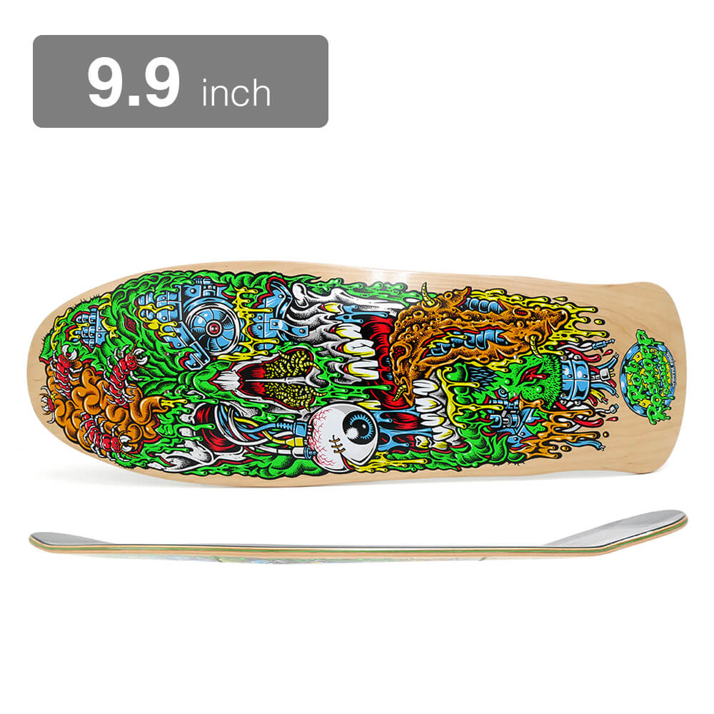TABLA "ROSKOPP FACE THREE REISSUE 9.9IN X 30.8IN SANTA CRUZ DECKS"