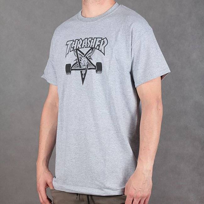 Playera "Skate Goat Grey T-Shirt"