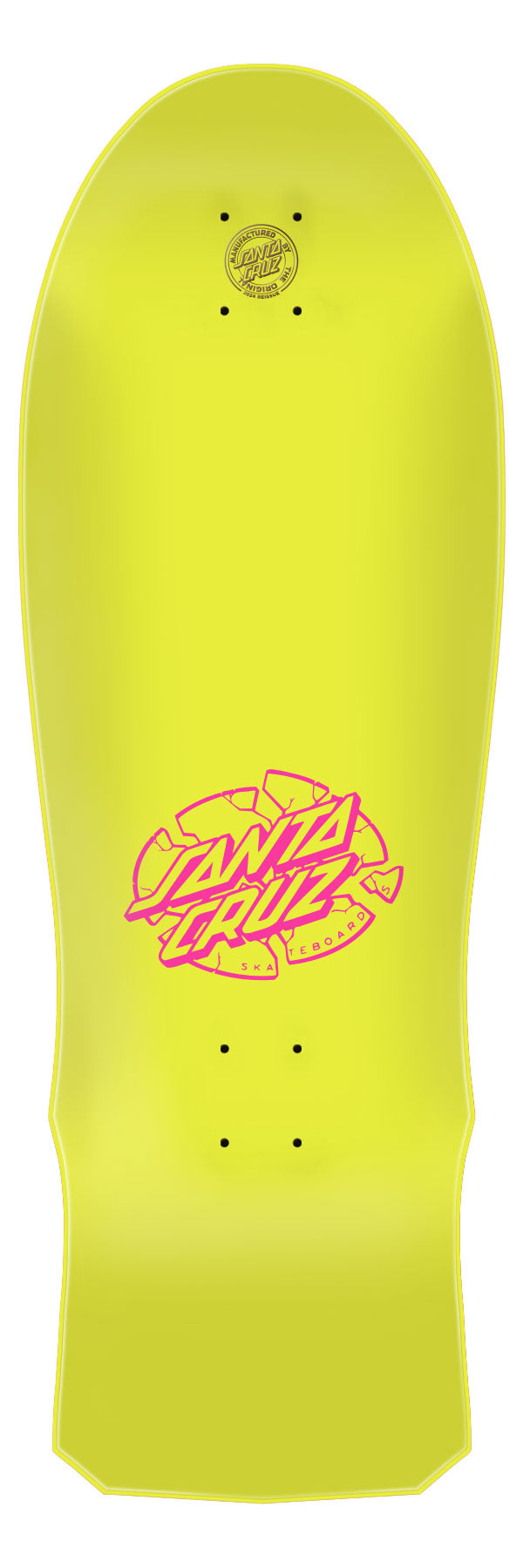 TABLA SANTA CRUZ GRABKE EXPLODING CLOCK REISSUE 10.04IN X 29.83IN