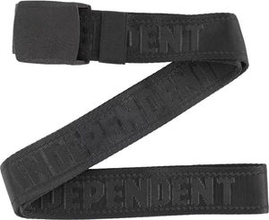 Cinturon  "Bar Repeat Web Belt Black os Unisex Independent"