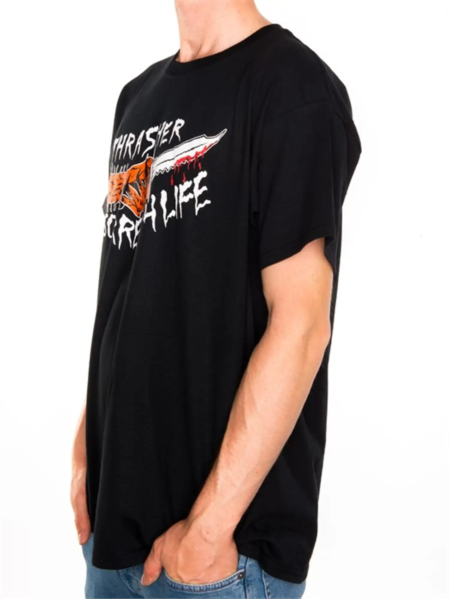 Playera "Scarred T-Shirt Black"