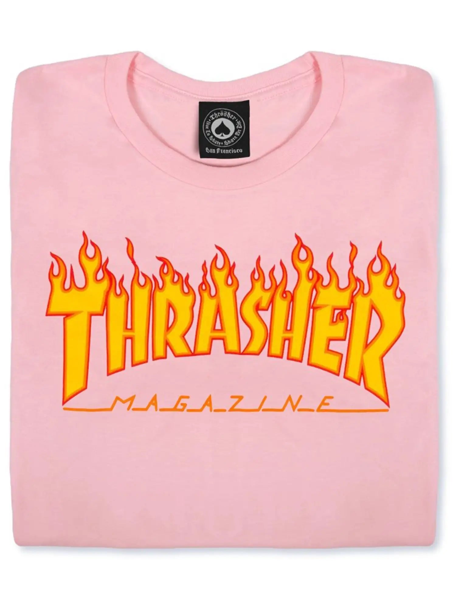Playera "Flame Logo LT Pink Girls T-Shirt"