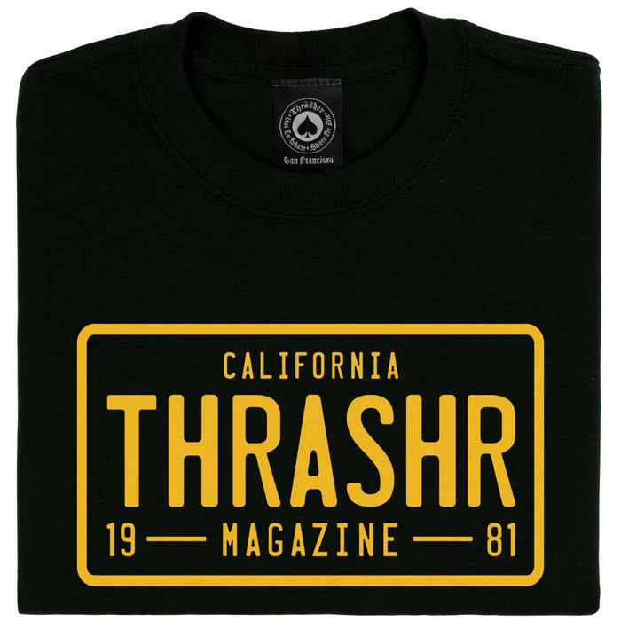 Playera "License Plate T-Shirt Black"