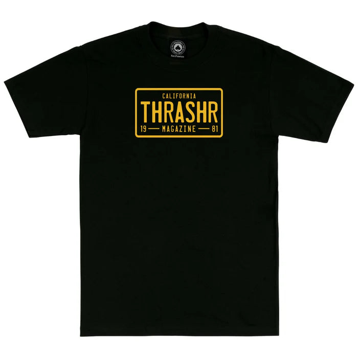Playera "License Plate T-Shirt Black"