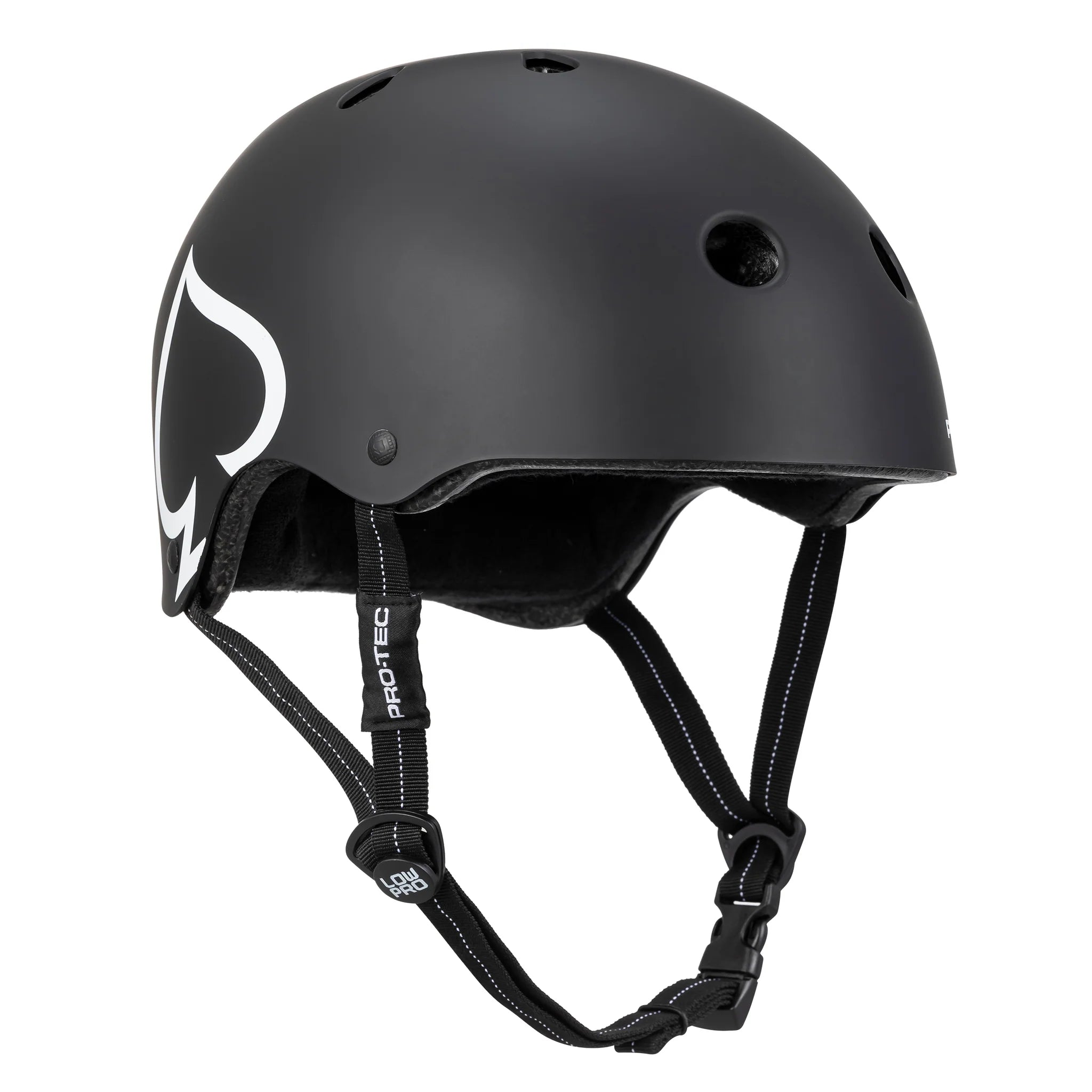 Casco " LOW PRO Certified Helmet " Matte Black