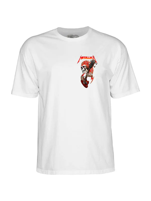 Playera "T-SH Metallica Collab White "