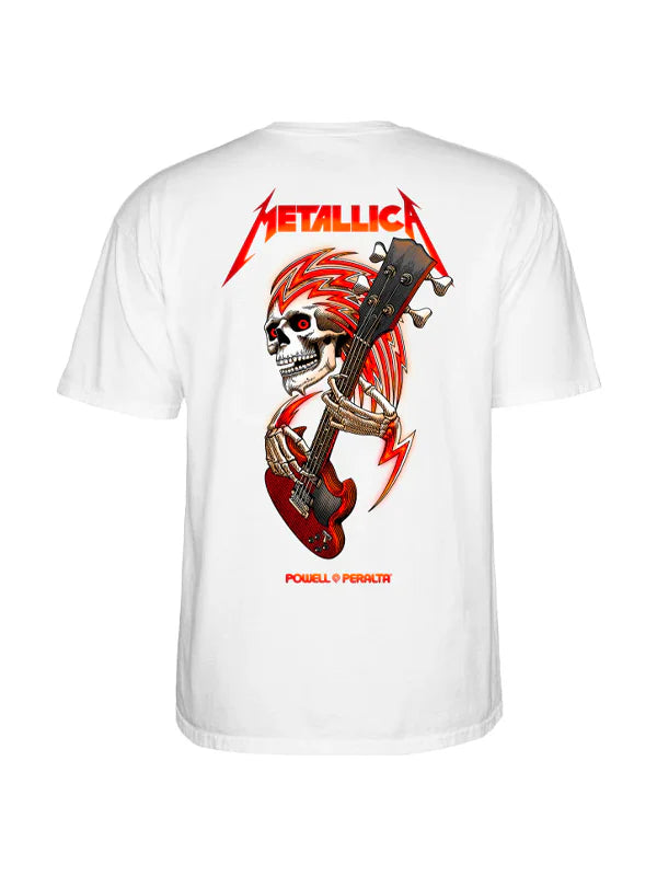 Playera "T-SH Metallica Collab White "