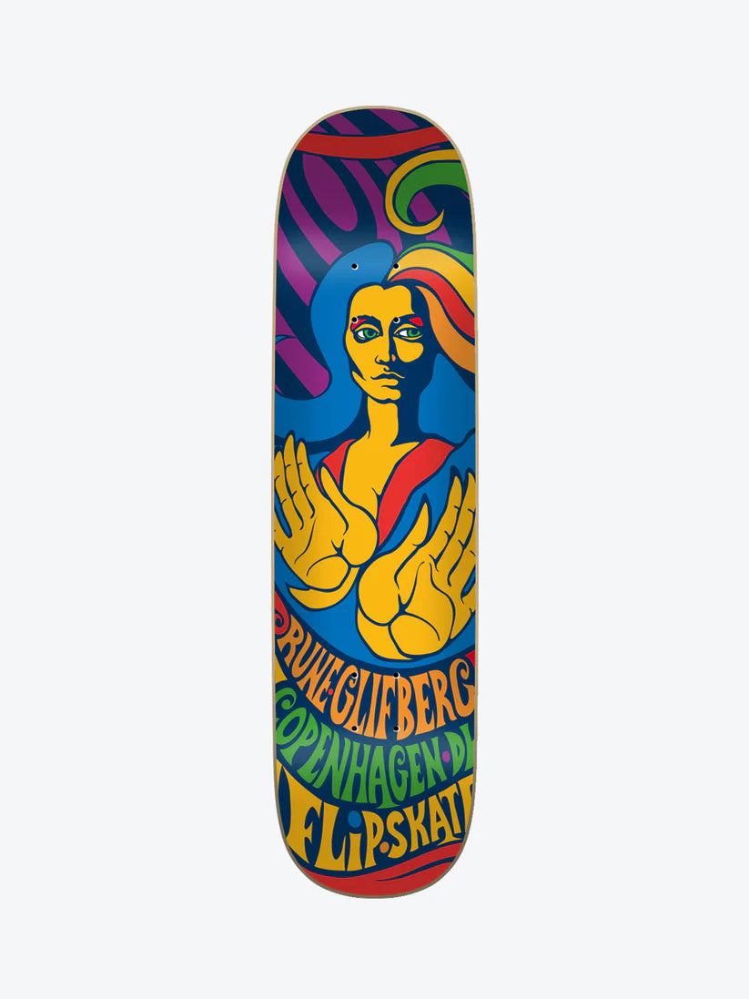 Tabla Flip Mother Earth Glifberg 8.6" Skate Deck