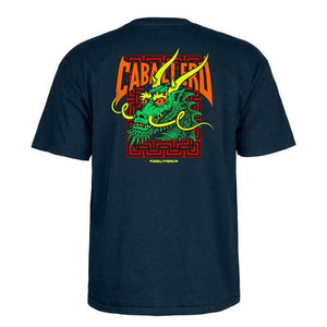 Playera "T-Shirt P/P Caballero Street Dragon Navy"