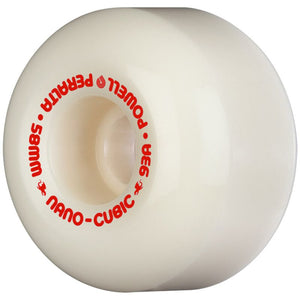 Llantas "Powell Peralta Dragon Formula Nano Cubic  93A 58 x 37.5mm off white 4pk A1