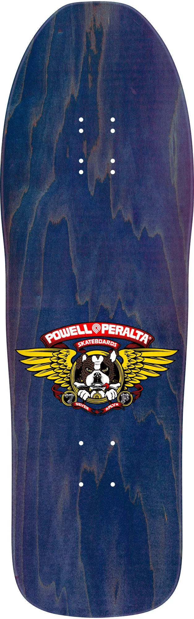 Tabla "Powell Peralta Frankie Hill Bulldog, color azul/rojo degradado, 10.0 167 k15"