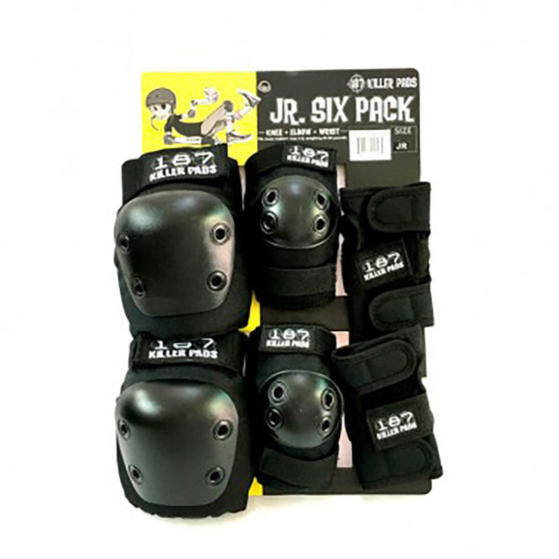 187 Killer Pads Six Pack de protecciones Junior