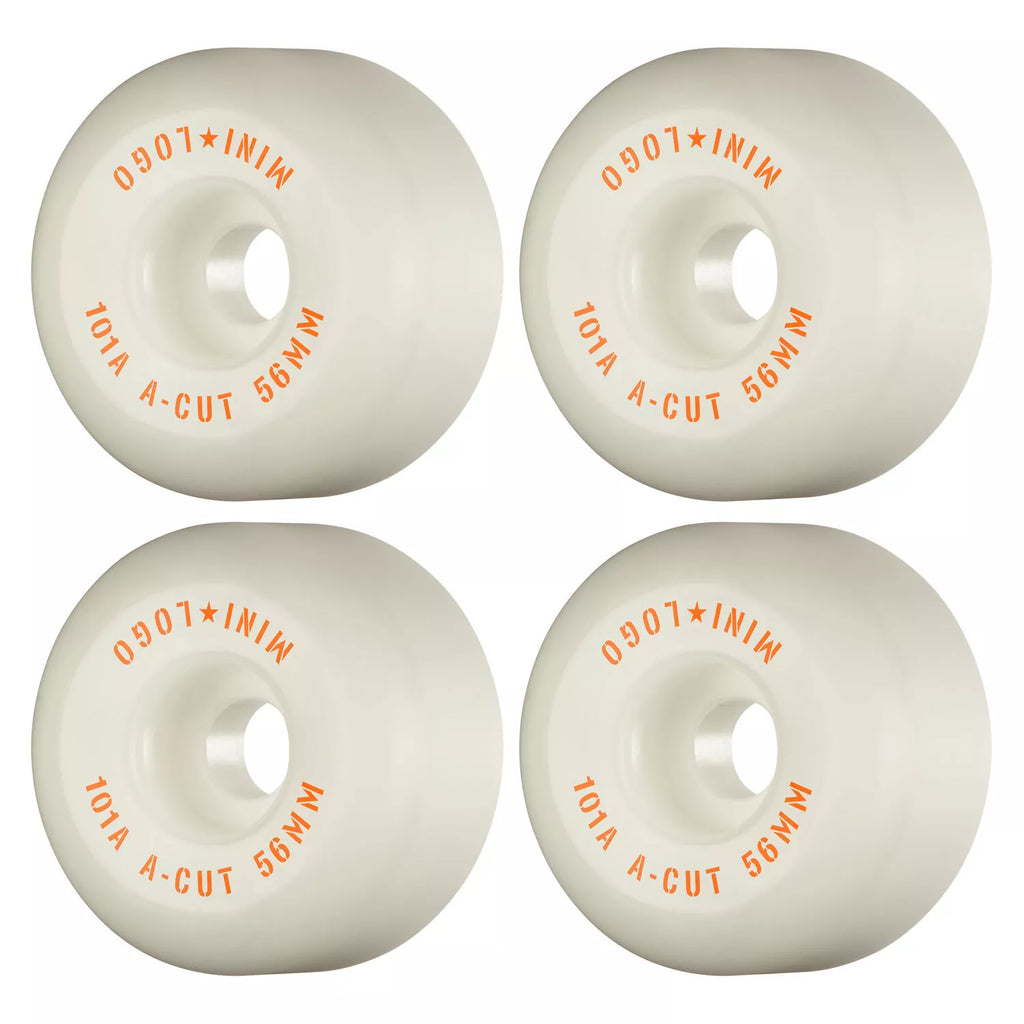 Llantas " WHL MINI LOGO A-Cut  "2" 56mm x 101 White"