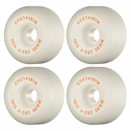 Llantas " WHL MINI LOGO A-Cut  "2" 56mm x 101 White"