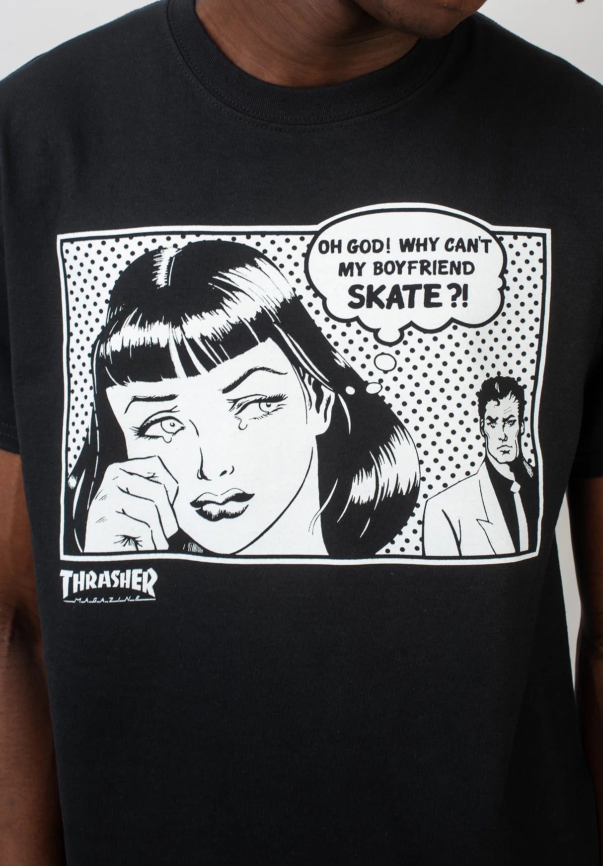 Playera "Boyfriend Black T-Shirt"